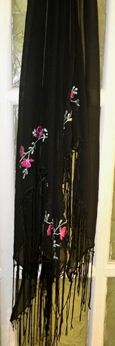 Black sheer special occasion - sheer,