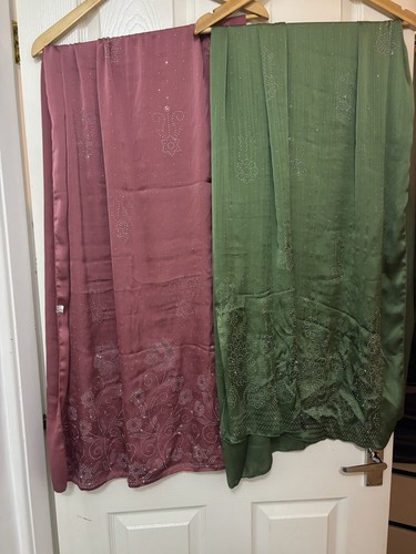 Set embellished hijab - of,