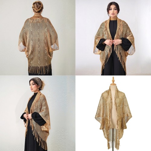 Elegant evening shawl shoulder - evening,