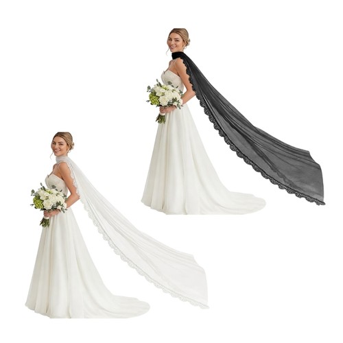 Elegant lace trim tulle - lace,