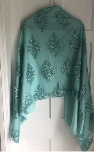 Jade diamanté embroidered - jade,