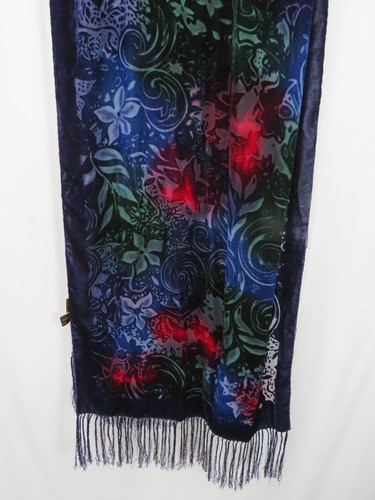 Besarani silk velvet shawl - besarani,