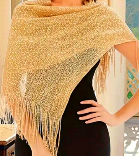 Women long evening gold shiny - long,