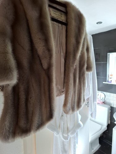 Vintage real fur mink - fur,