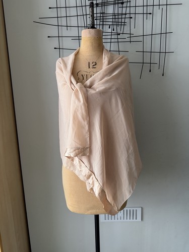 Blush pink chiffon organza - pink,