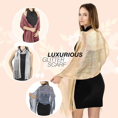 Metallic lurex wedding - wedding, shawl